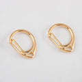 10pcs C-Shaped Spring Snap Alloy Lobster Clasps Keychain Hooks Pendant Connectors for DIY Key Chain Making Accessories