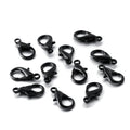 10pcs Multiple Size Lobster Clasps Bracelets Connector Necklace Hooks Findings for DIY Chains Jewelry Making Supplies Wholesale