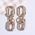 2Pcs Swivel Clasp Clip Double Head Metal Lobster Claw Clasps For Keychain Making DIY Crafts Accessories